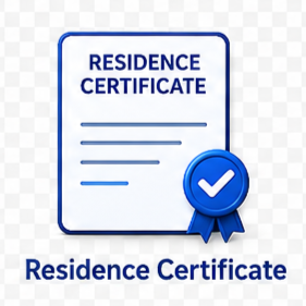 Residence Certificate